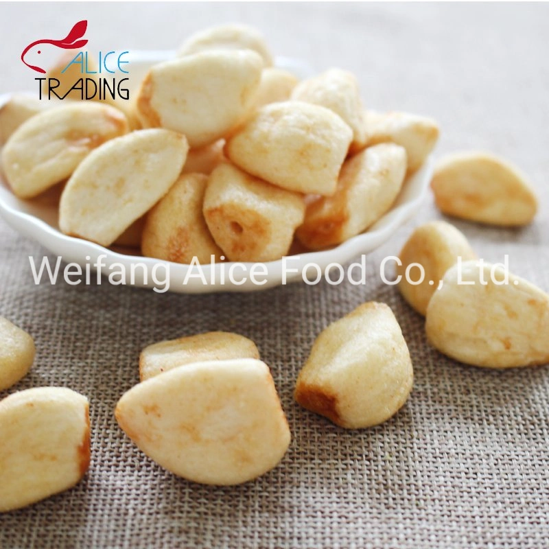 Crispy Healthy Snack Vf Vegetables Fried Garlic