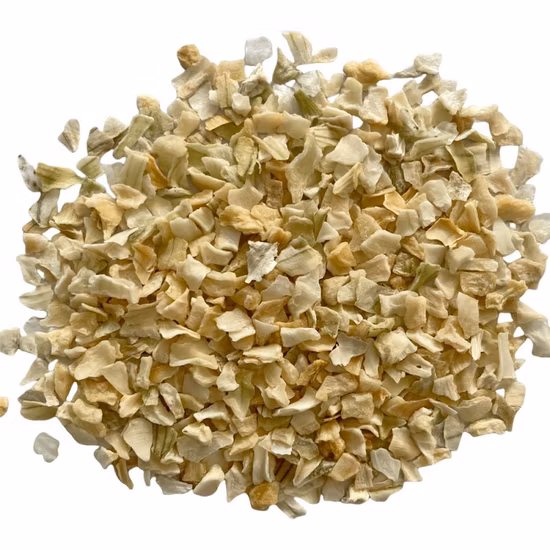 Gránulos de cebolla deshidratada con color brillante