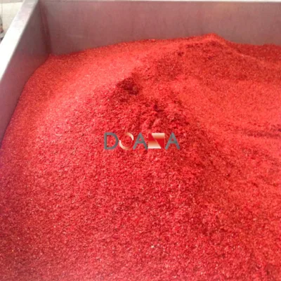 Venta caliente buen precio chile rojo seco en polvo Chili Crush